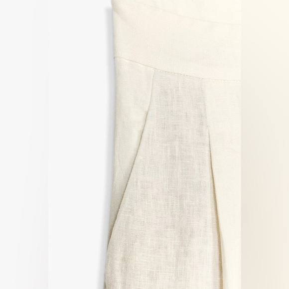 100% LINEN DARTED TROUSERS ZW COLLECTION - Picture 7 of 8